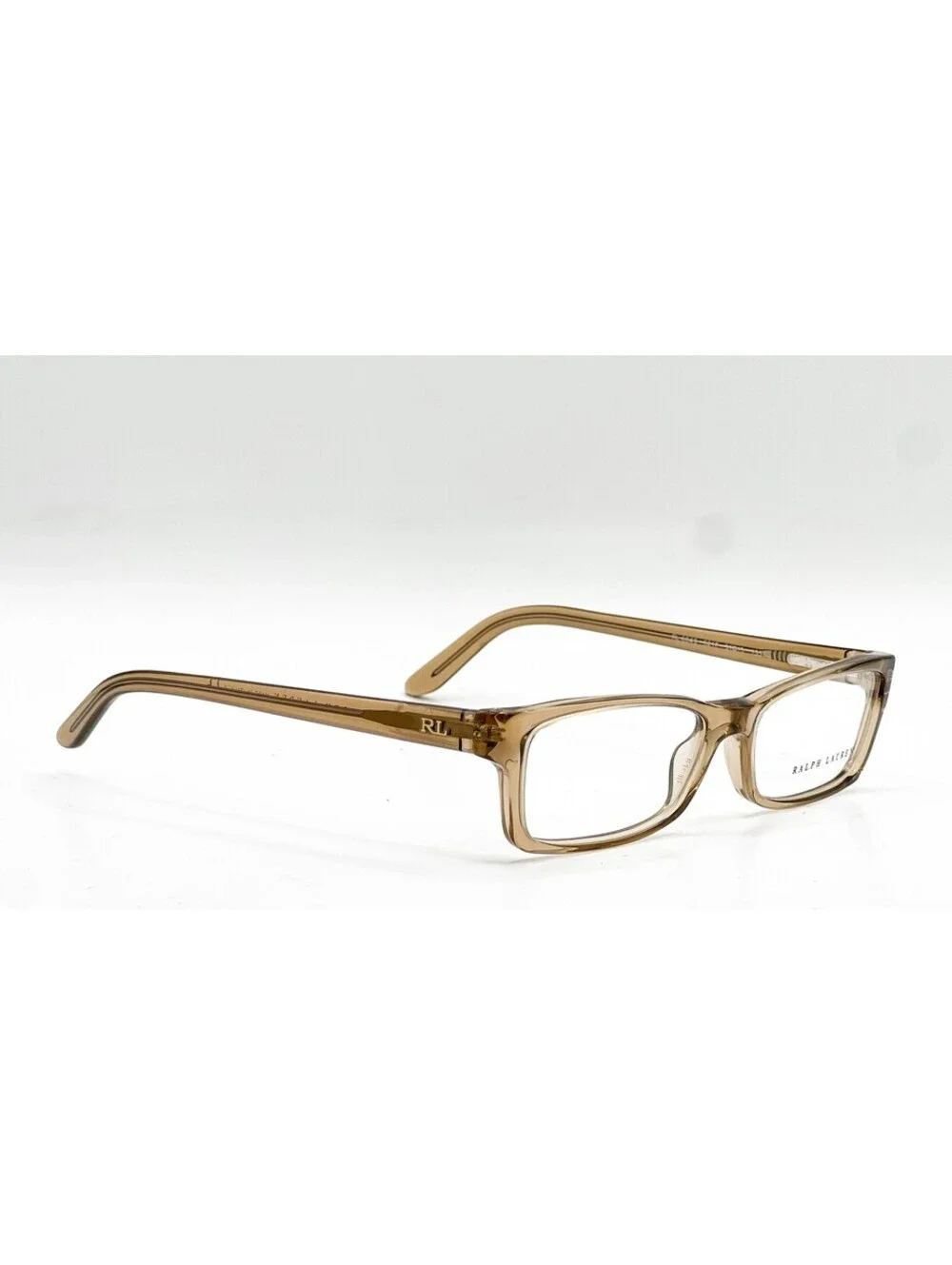 Ralph Lauren RL 6049 5217 Clear Brown Tortoise Eyeglass Frames 51-15-135